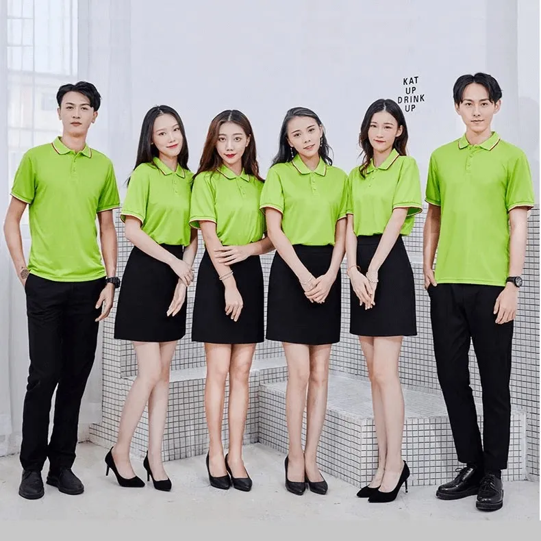 đồng phục mùa hè thiết kế thoáng mát