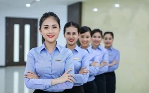 đồng phục văn phòng phong cách thiết kế